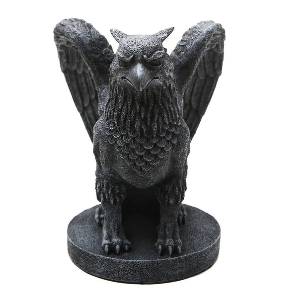 Griffin grotesque gargoyle statue