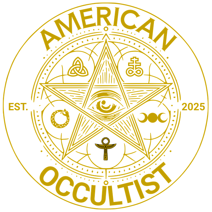 American Occultist Symbol on a white background.