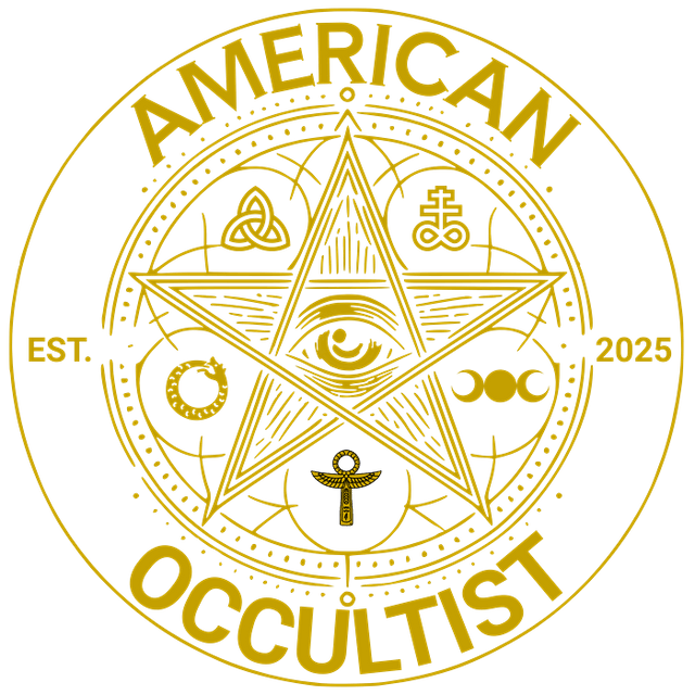 American Occultist Symbol on a white background.