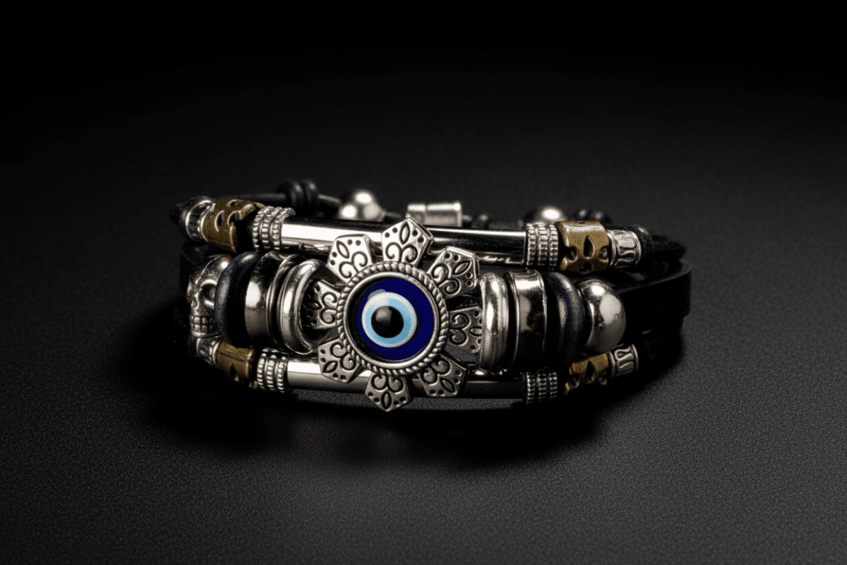 Autumn-Winter Evil Eye Bracelet – Seasonal Protection Charm