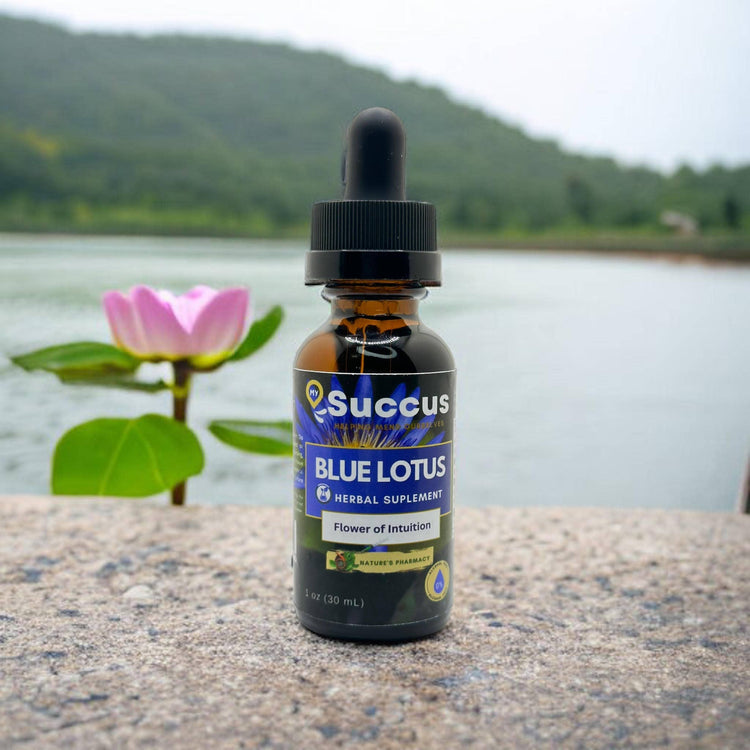 Blue Lotus Oil 2oz Dropper – Spiritual Awakening Elixir