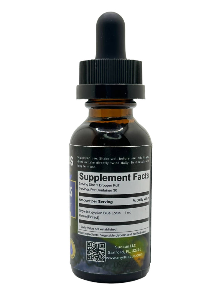 Blue Lotus Oil 2oz Dropper – Spiritual Awakening Elixir