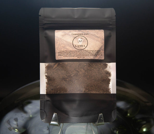 Black coffee packaging with a visible brand label on a dark background