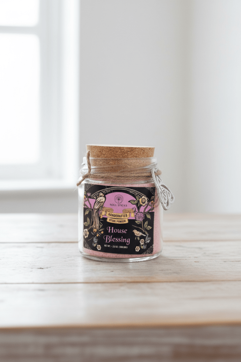 Glass jar with a wooden lid on a light wooden surface with a white background