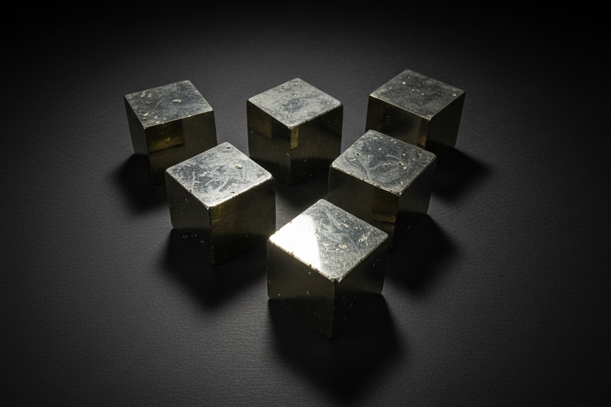 Pyrite Cube – Natural Wealth & Warding Stone