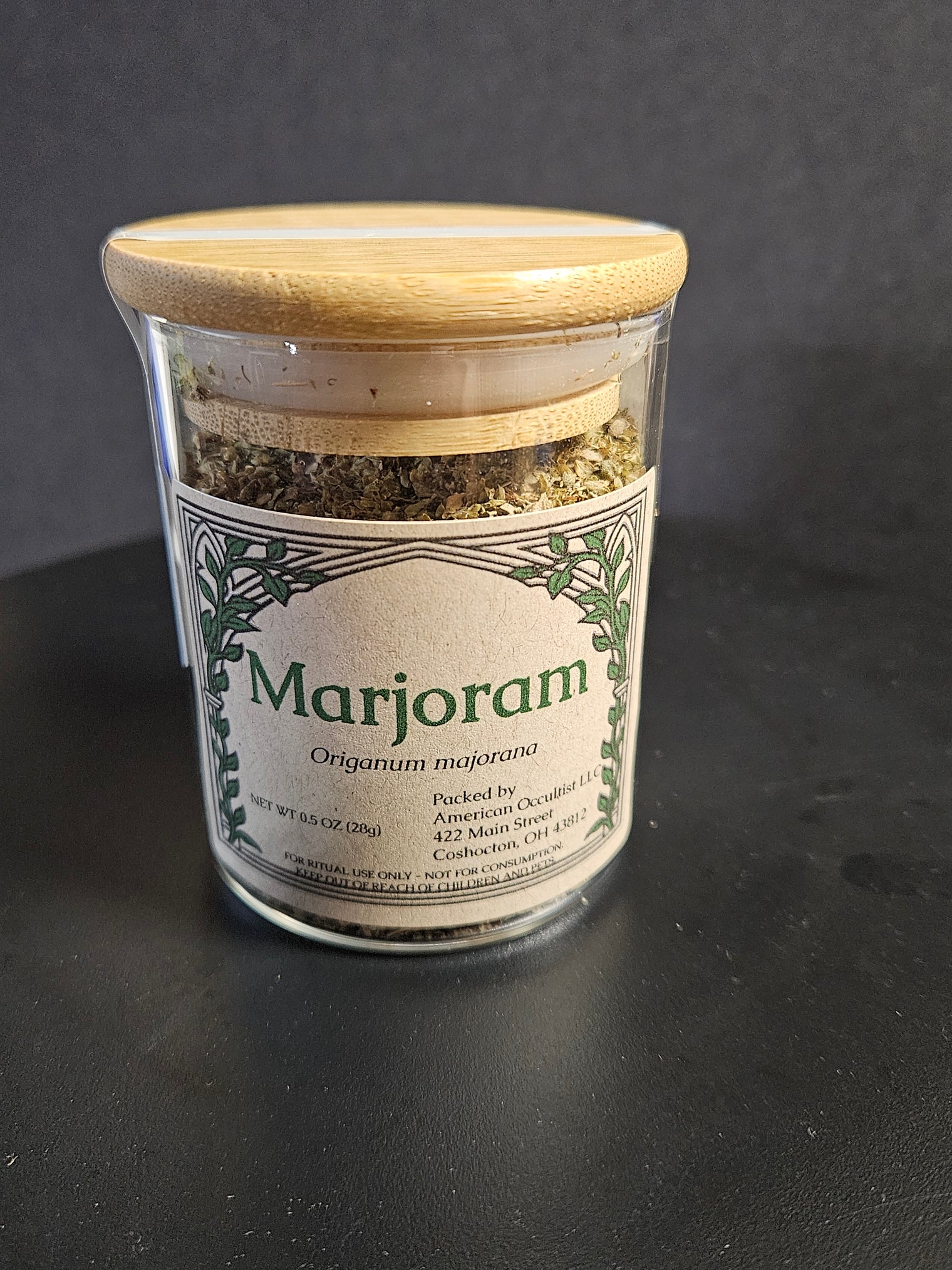 Marjoram (Origanum majorana) – Ritual Herb Jar