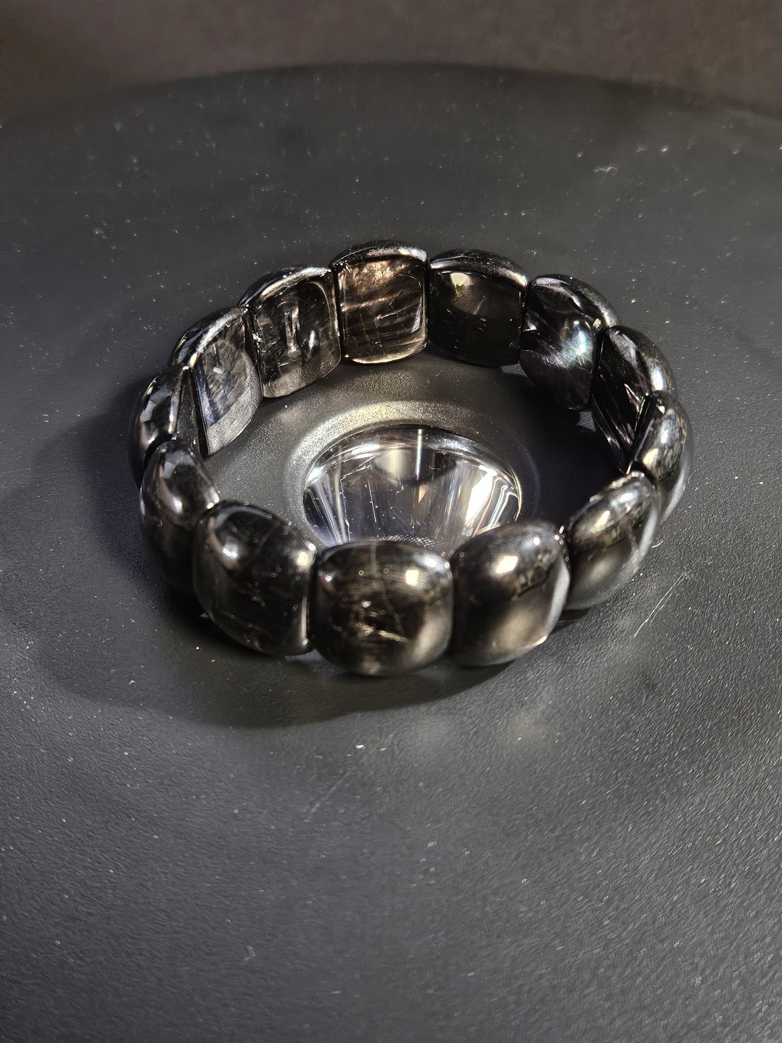 Hypersthene Bangle Bracelet