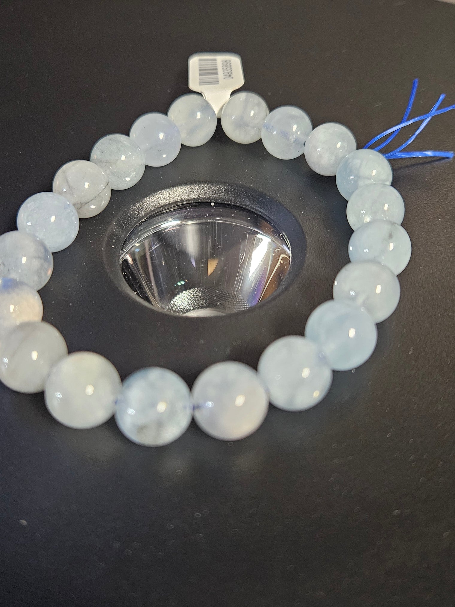 Aquamarine Beaded Bracelet