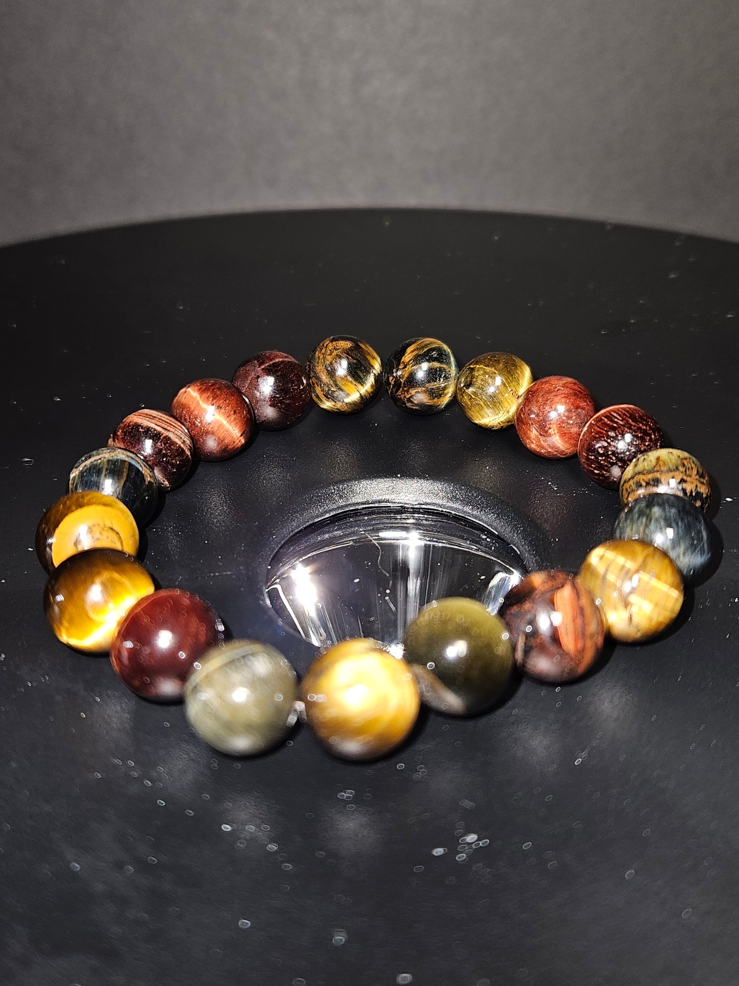 Mixed Tiger Eye Beaded Bracelet