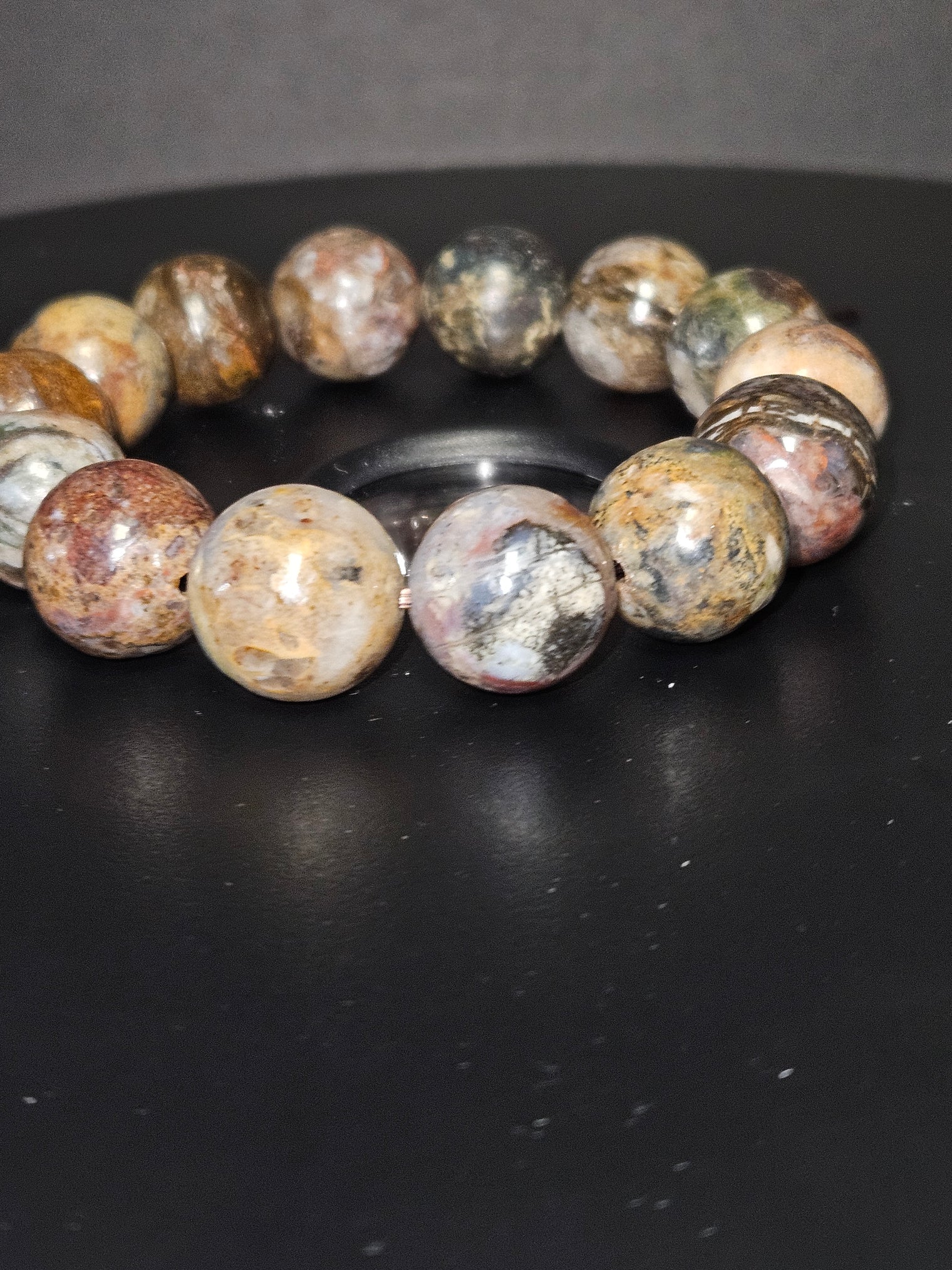 Pietersite Beaded Bracelet
