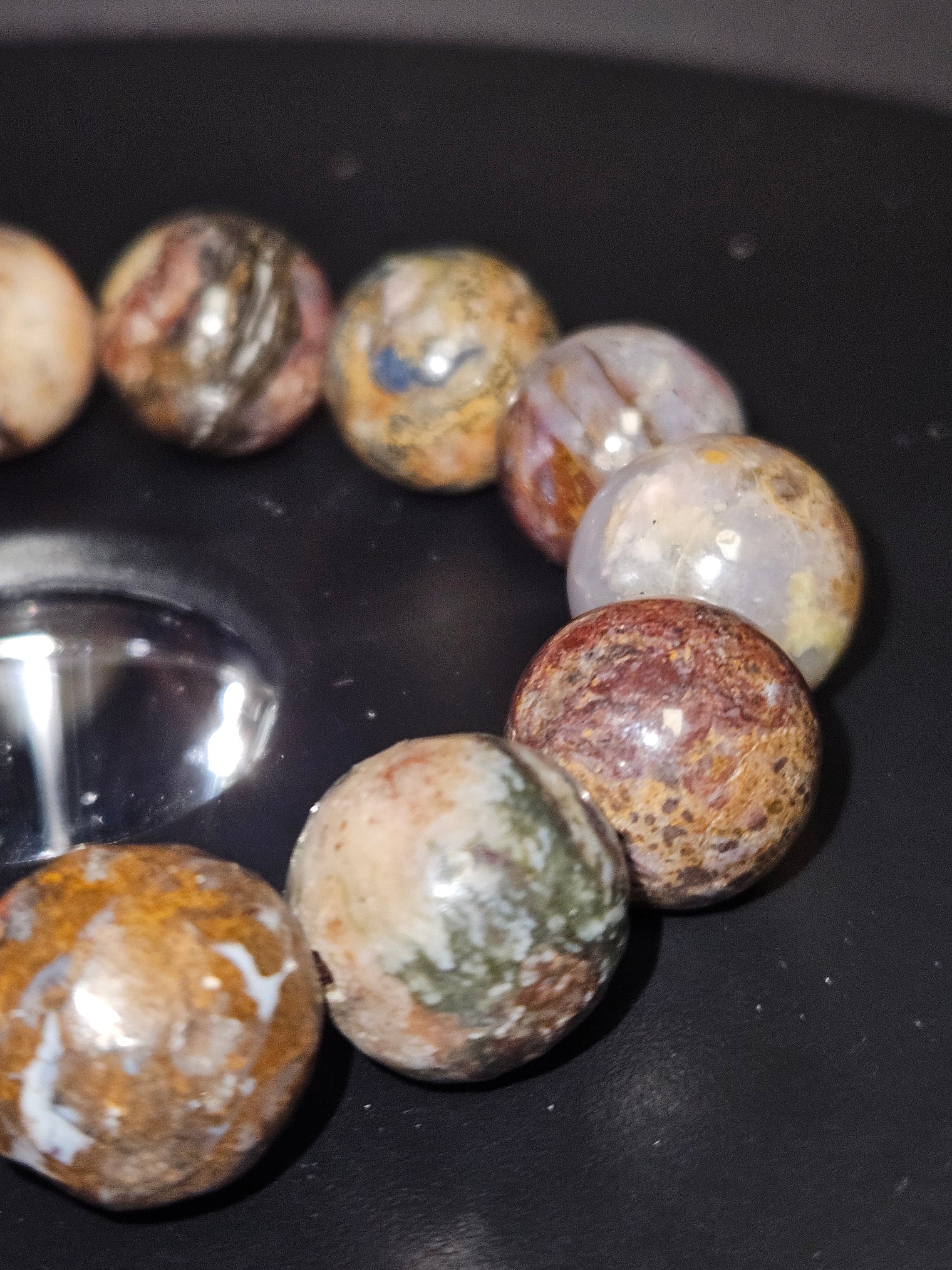 Pietersite Beaded Bracelet