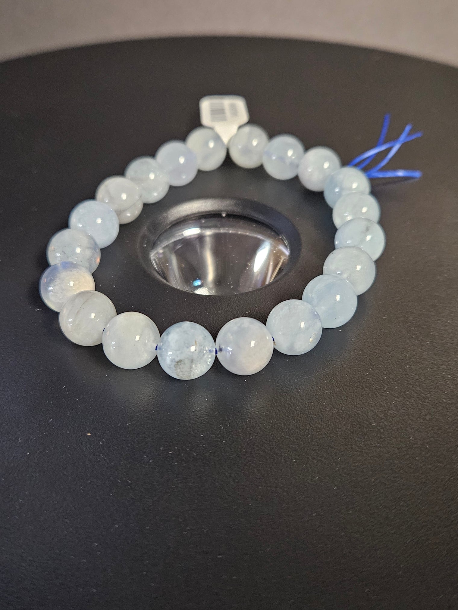 Aquamarine Beaded Bracelet