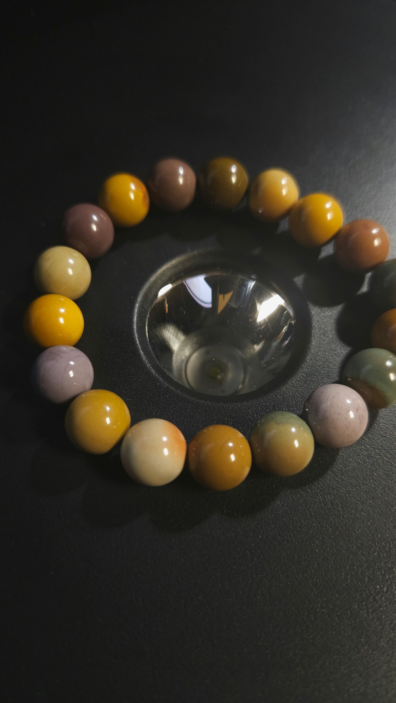 Mookaite Beaded Bracelet