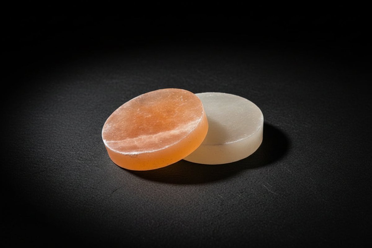 Round Selenite Charging Plate – Cleansing, Protection & Crystal Reset