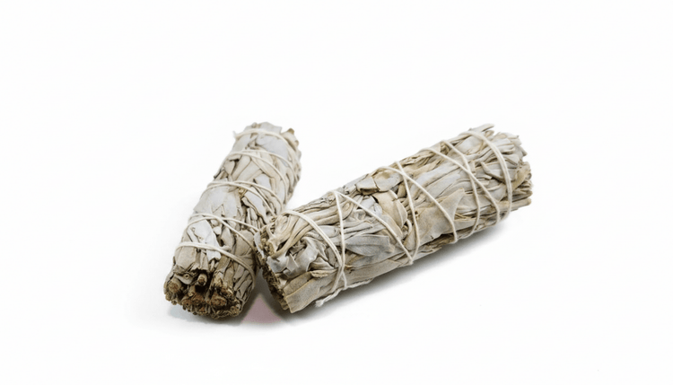 White Sage Smoke Cleansing Wand – Purification & Spiritual Renewal