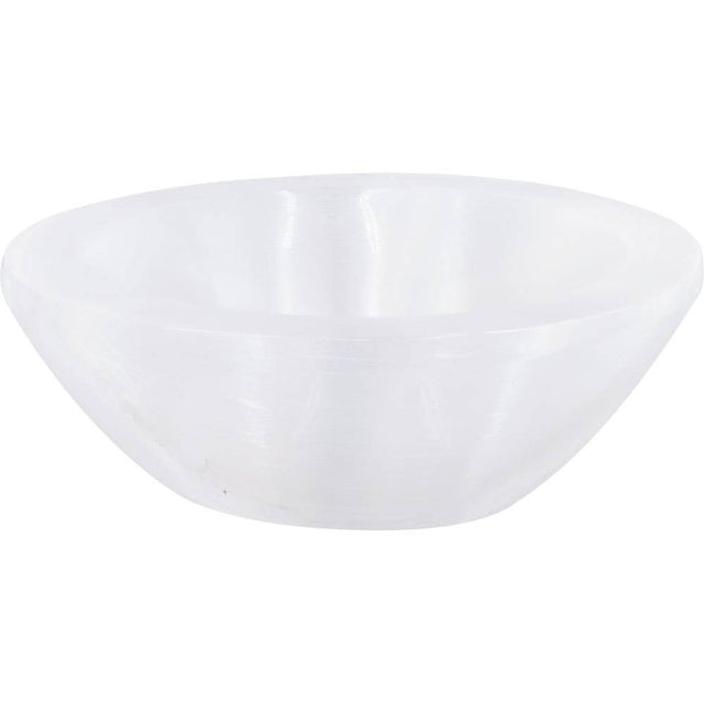 White bowl on a white background