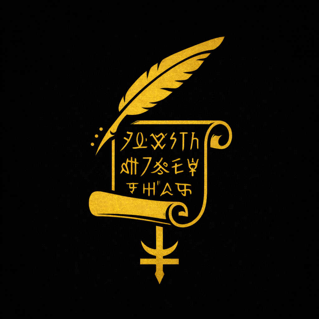 Ritual book and ceremonial altar illustrating Satanic invocations, Enochian Keys, modern enns, and affirmation language