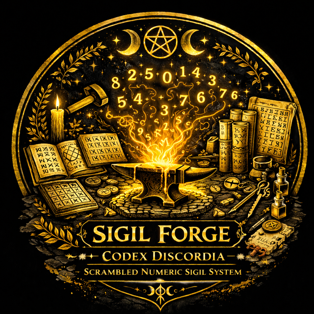 Sigil Forge Codex Discordia: Scrambled Numeric Sigil System