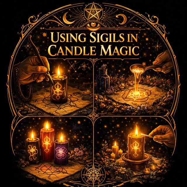 Using Sigils in Candle Magic