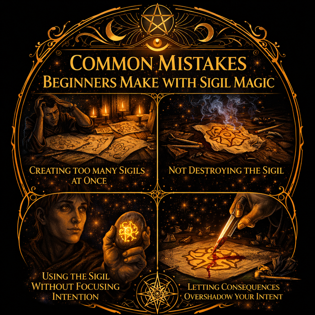 Common Mistakes Beginners Make With Sigil Magic