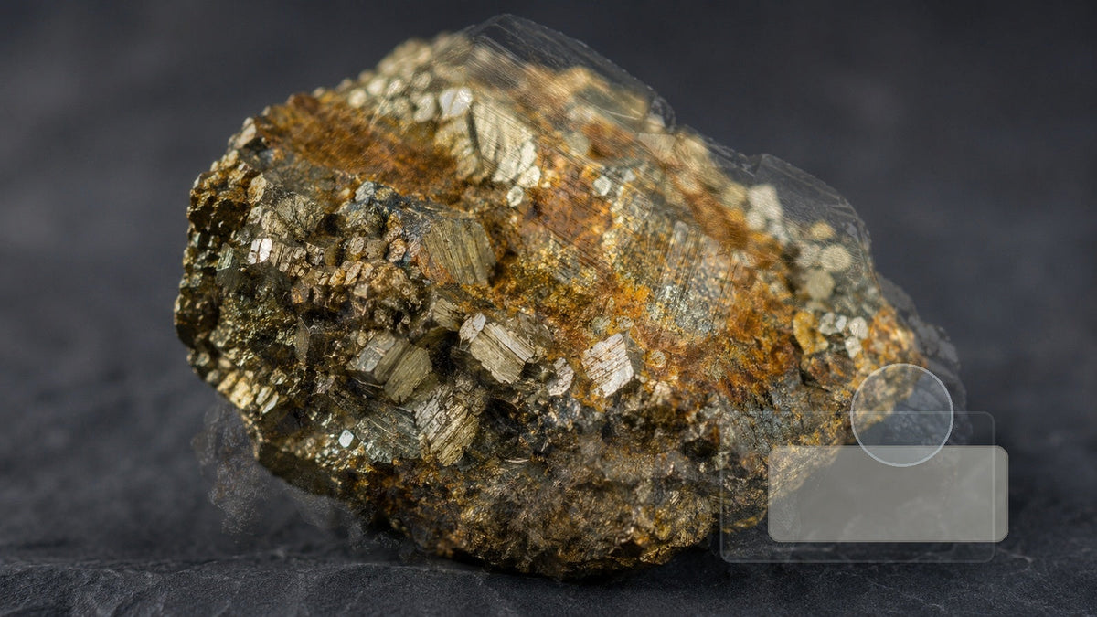 Natural mineral crystal forms compared with polished and carved crystal shapes.