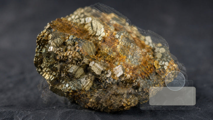 Natural mineral crystal forms compared with polished and carved crystal shapes.