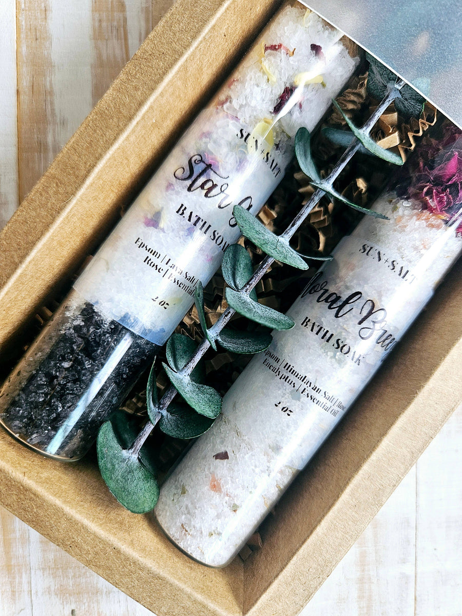 Bath Salt Gift Set – Bath Soak Duo