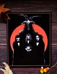Devil's Night-Fine Art Print-Vintage Halloween Witch-Coven