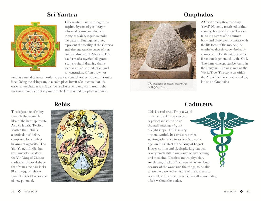 Symbols back cover with book details