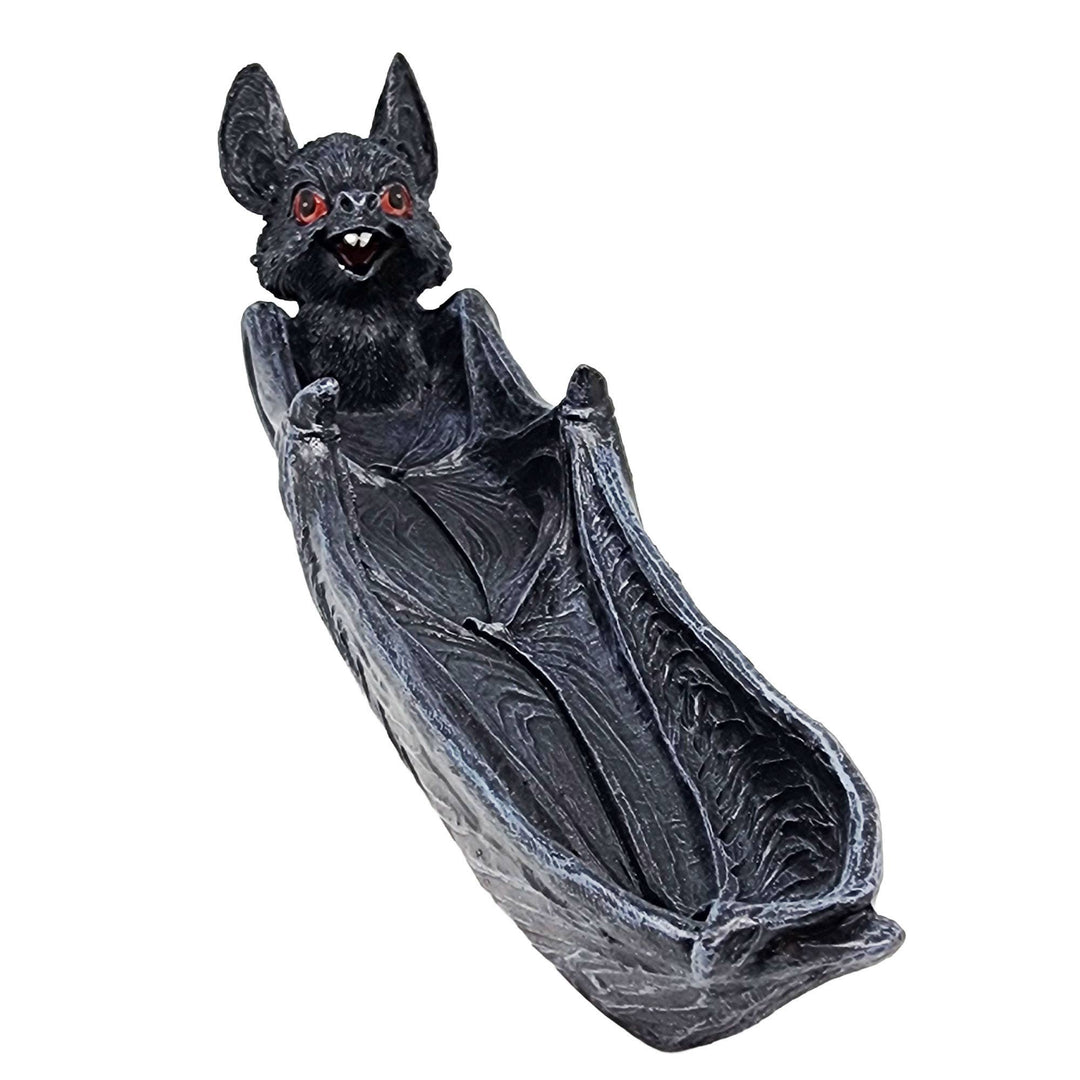 Bat incense burner detail