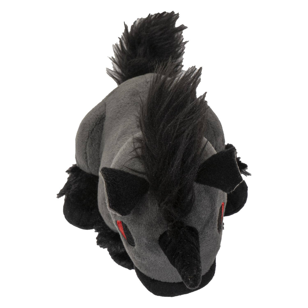 Hellion Black Unicorn Plush