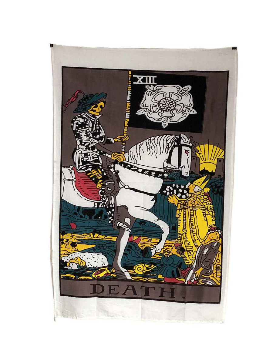 Death Altar Tarot Tapestry - (30"x 40")