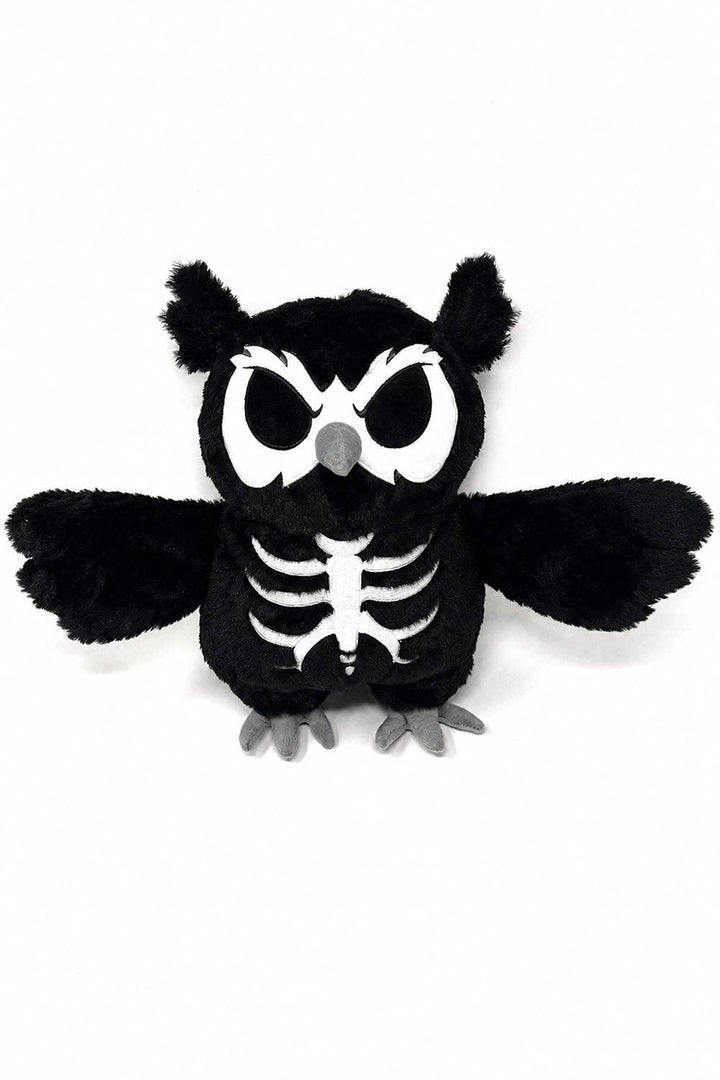 Night Owl Skeleton Plush Toy