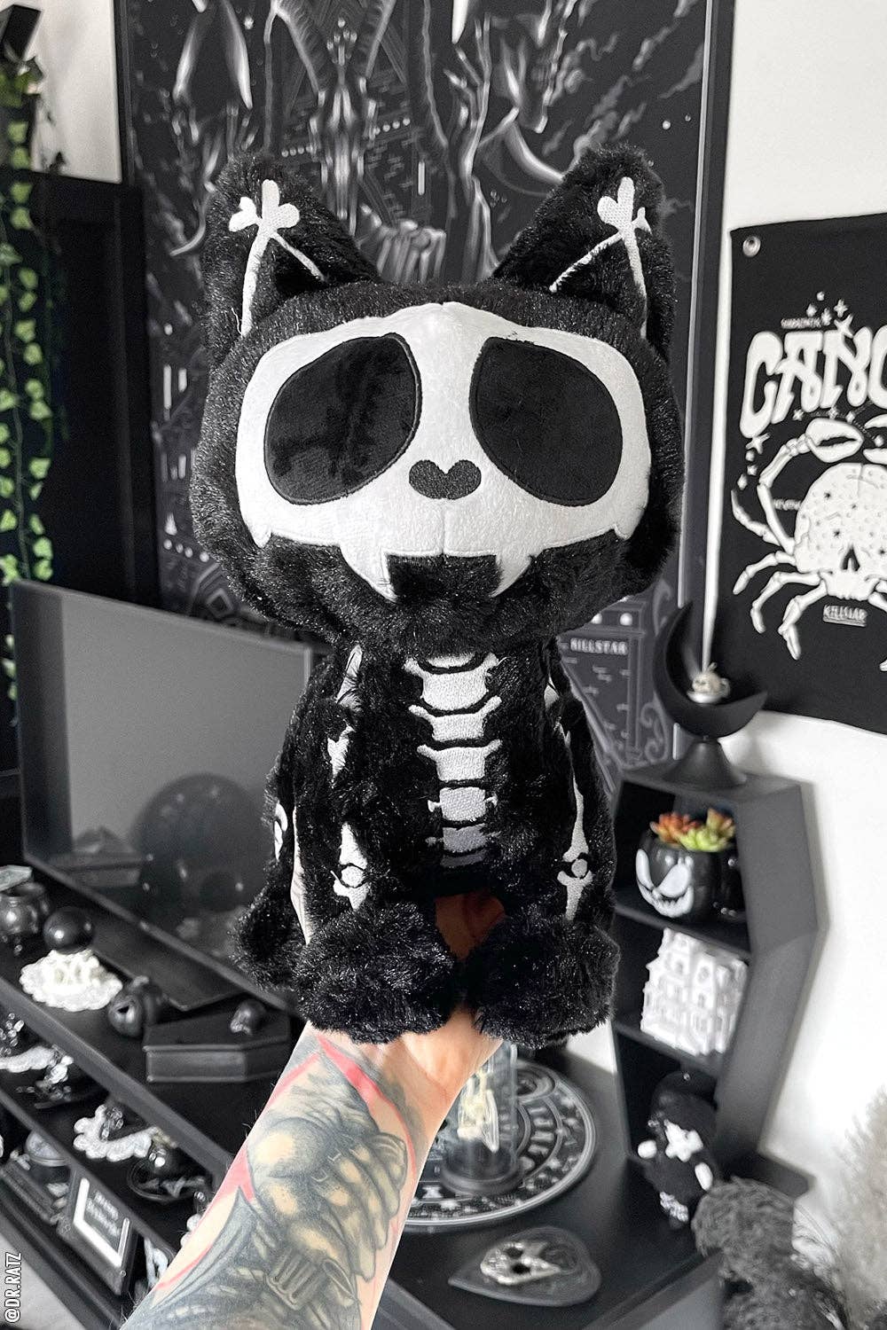 Skelekitty Plush Toy