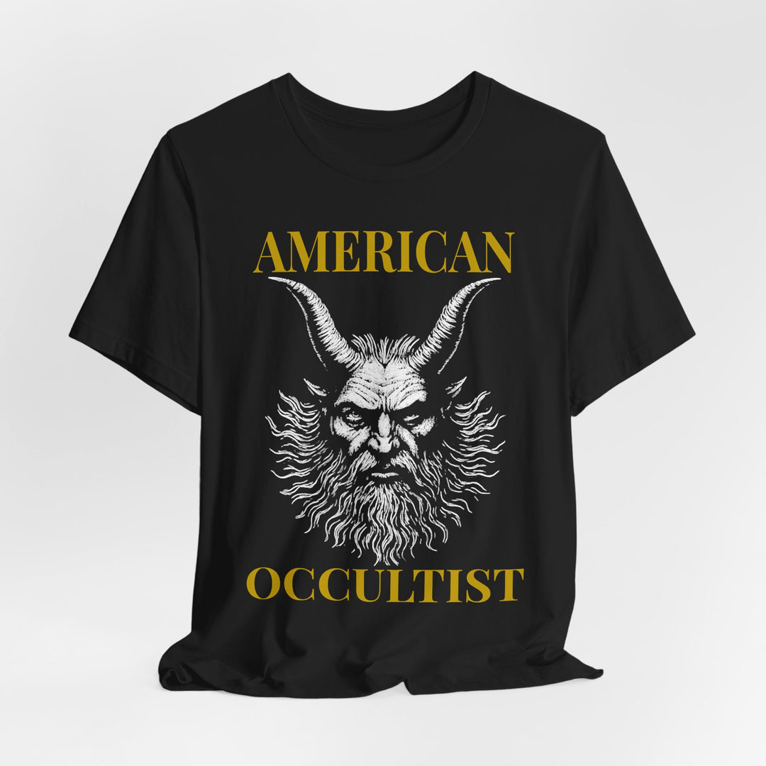 The Black Standard T-shirt design detail