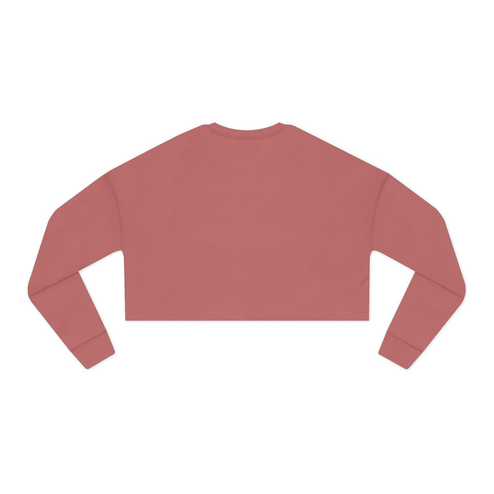 Lilith — Crimson Serpent Cropped Sweatshirt