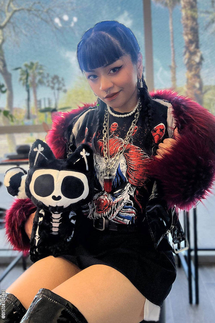 Skelekitty Plush Toy