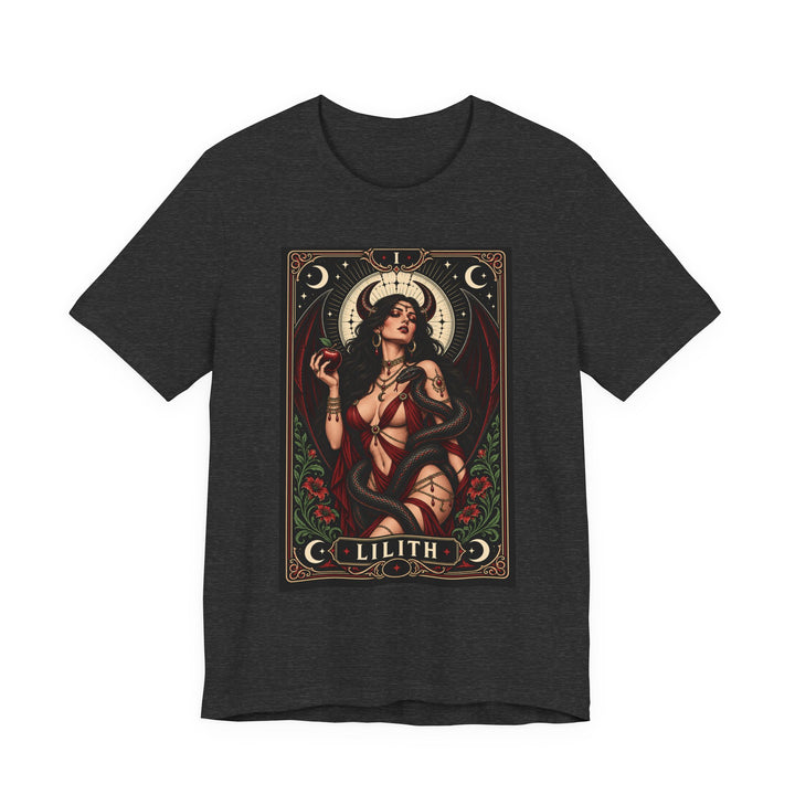 Lilith — Crimson Serpent Tee