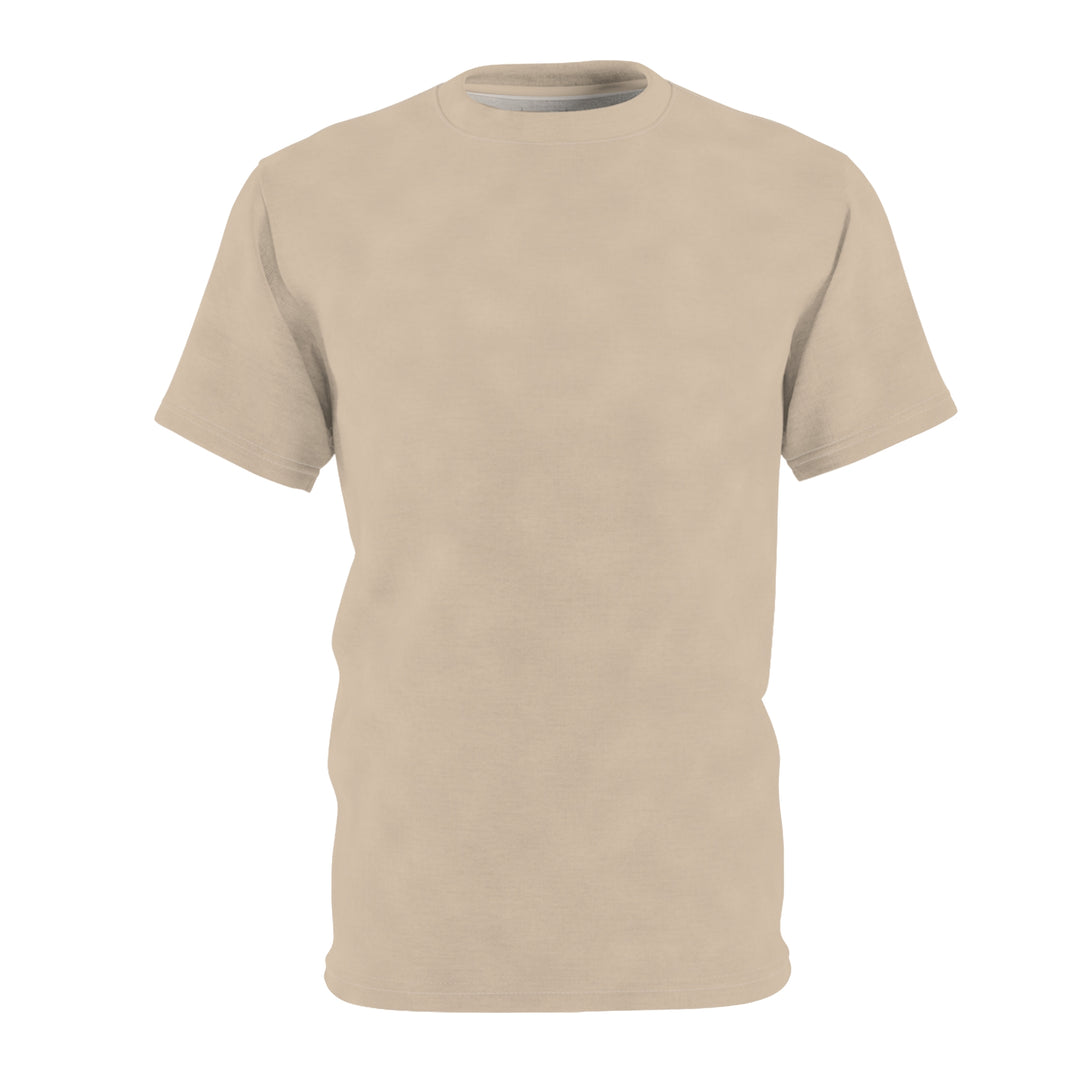 AO Anubis - Back View - Sand AOP Cut &amp; Sew Tee
