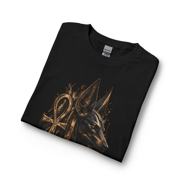 AO Anubis - Weathered Ankh Closeup - Black Long Sleeve