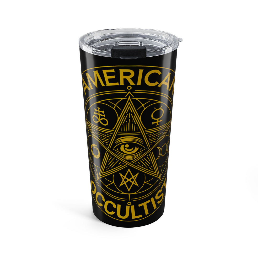 American Occultist Gold Sigil Tumbler - 20oz