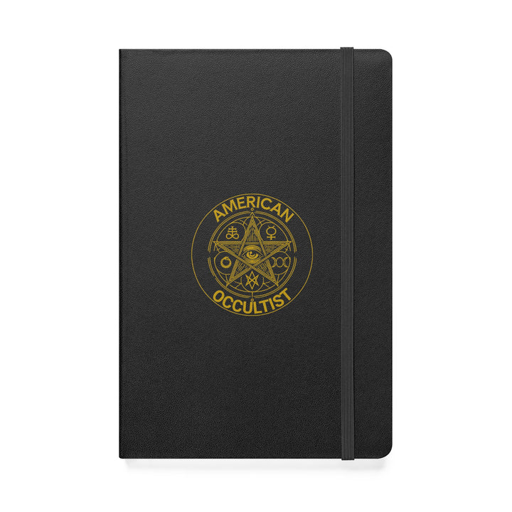 American Occultist Gold Sigil Hardcover Notebook