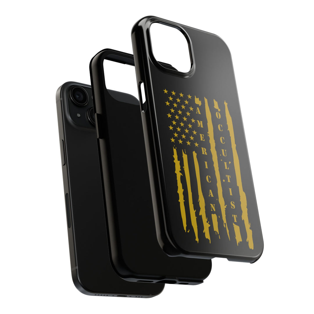 American Occultist Distressed Flag Tough Phone Case