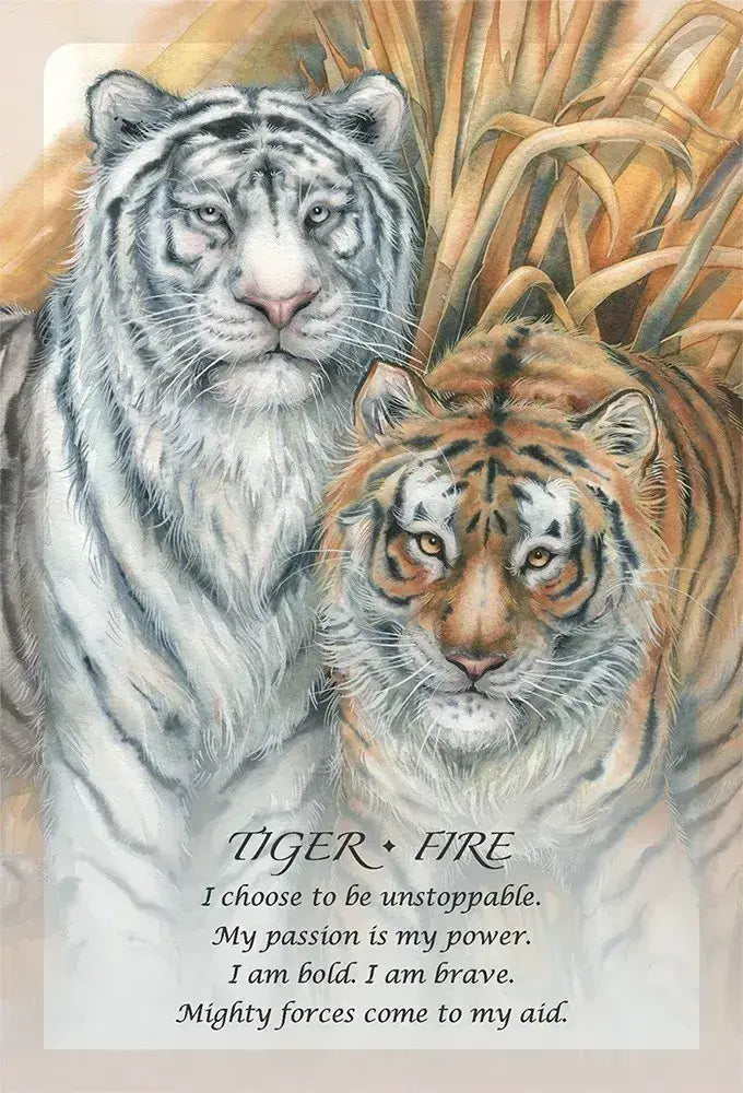 Spirit of the Animals Oracle card artwork view 4
