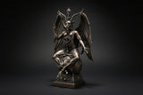 Bronze Baphomet altar statue front view
