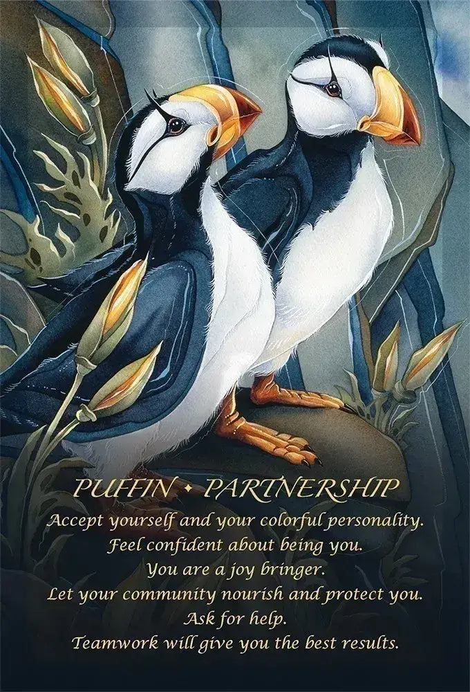 Spirit of the Animals Oracle card artwork view 3