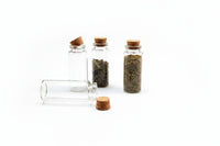 Glass Spell Bottle with Cork – 1oz  Ritual Storage Vessel
