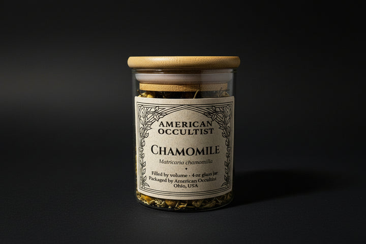 Chamomile (Matricaria chamomilla) – Ritual Herb Jar
