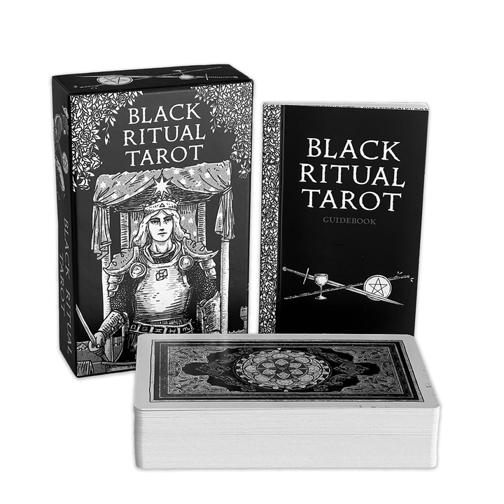 Black Ritual Tarot cards spread