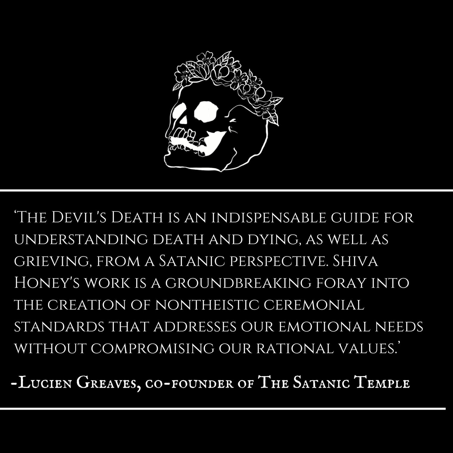 The Devil’s Death – A Satanic Companion for Grief & Dying